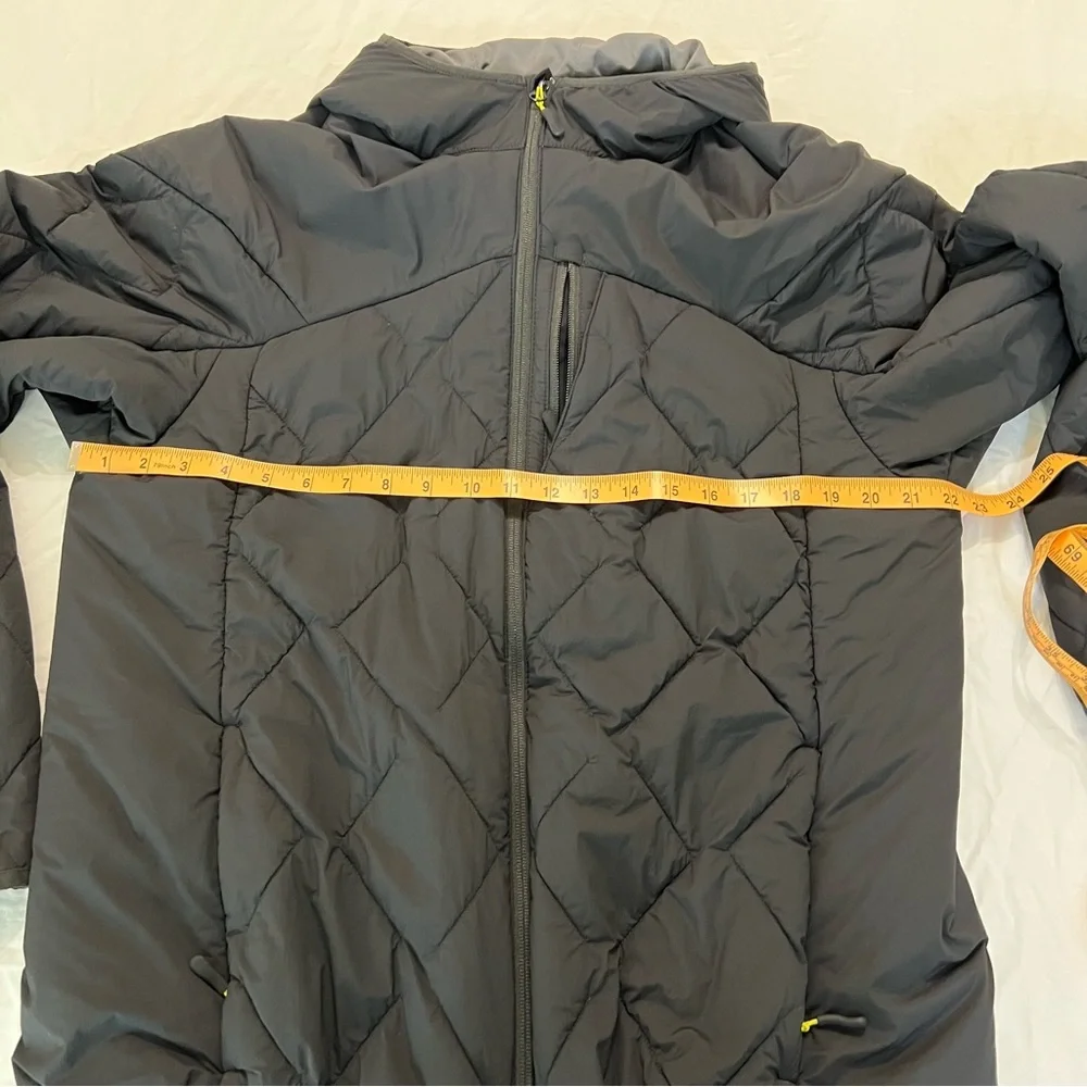 Duluth Trading Men’s Quilted Insulated Hooded Jacket Black Size Large